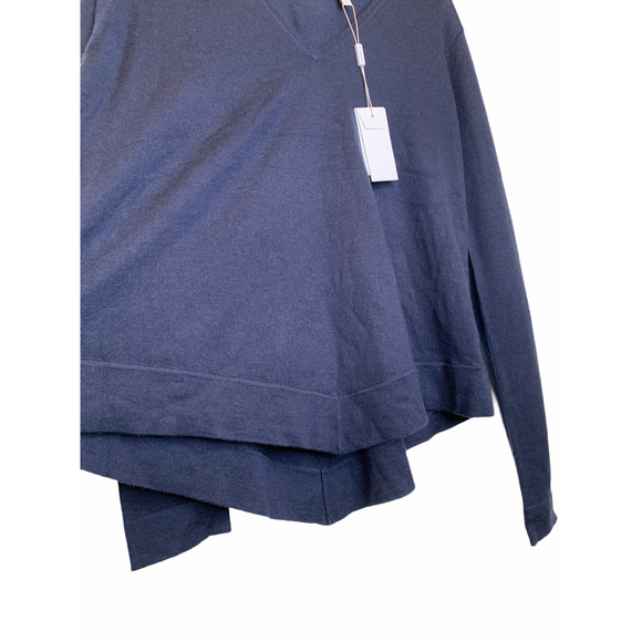 DEREK LAM Ventura Wool Blend V-Neck Sweater M - Picture 11 of 11